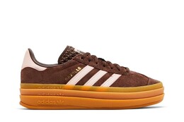 Кроссовки Adidas Wmns Gazelle Bold Auburn Icey Pink, коричневый ji0326 | auburn icey pink