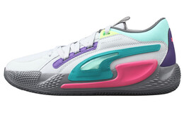 Кроссовки Puma Basketball Unisex, мультиколор 378612-01 | white/grey