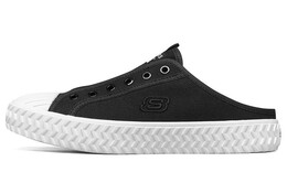 Кроссовки для скейтбординга женские низкие черные Skechers 155386-blk