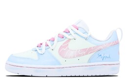 Женские кроссовки для скейтбординга Nike Court Borough, светло-синий bq5448-100 | 浅蓝色