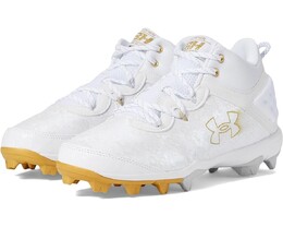 Кроссовки Under Armour Harper 8 Mid RM, белый 9881696 | white/white/metallic gold