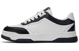 Кроссовки Kappa Skateboarding Shoes Women's Low-top Black/white, черный k0e25cc70j-012a | classic white/black