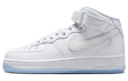 Женские кроссовки для скейтбординга Nike Air Force 1 Mid Mid, белый и синий fn4274-100 | 白蓝