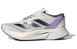 Adidas Adizero Boston 12 Кроссовки Женские, Белый/Яркий Конкорд/Аквамарин/Черный id6900 | white/bright concord/aquamarine/black