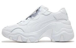 Женские кроссовки на танкетке Puma Pulsar на массивной танкетке, White 398676-01 | white