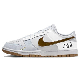Кроссовки Nike Dunk Skateboarding Shoes Women's Low-top Blue/white, белый/синий fn6345-100(team366-趴趴熊猫) | white/blue