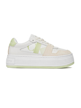 Кроссовки platform donna Calvin Klein, белый yw0yw0130802u | bianco/verde/beige