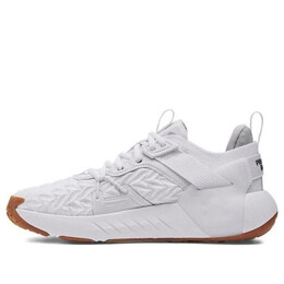Кроссовки project rock 6 'white khaki' Under Armour, белый 3026535-100 | white/khaki