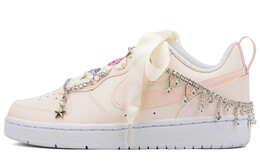 Женские кроссовки для скейтбординга Nike Court Borough Low, Pink bq5448-100(team18-璀璨之钻链) | pink