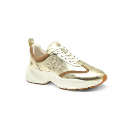Кеды Tory Burch in pelle good luck trainer, золотой to224w0000437000036 | oro