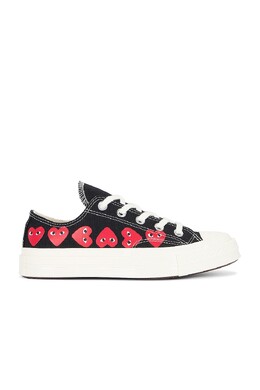 Низкие кеды Converse Multi Heart Comme des Garçons Play, черный cdes-uz33 | black
