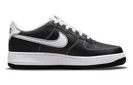 Кроссовки Nike Air Force 1 Low S50 Black White Black Sail GS db1560-001