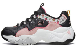 D"LITES 3.0 Кроссовки Lifestyle женские с низким верхом, черные/розовые Skechers 66666255-bkpk