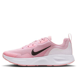 Кроссовки wearallday розовые Nike, розовый cj1677-602 | pink/black/white
