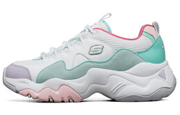 D"LITES 3.0 Кроссовки Lifestyle женские с низким верхом розового/зеленого цвета Skechers 149105-wmnt