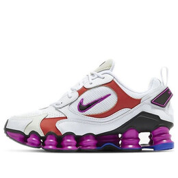 Кроссовки Shox Tl Nova Nike, белый at8046-100 | white/purple