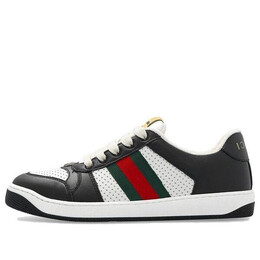 Кроссовки screener 'black white' Gucci, черный 570442-aaa4s-1061 | black/white/green/red