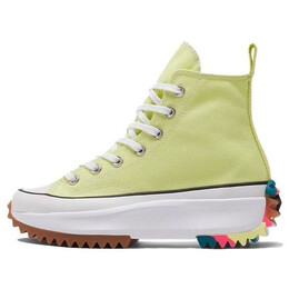 Кроссовки run star hike high 'light zitron' Converse, желтый 571112c | light yellow