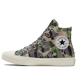 Кроссовки chuck taylor all star high 'camo' Converse, зеленый 570779c | green/black