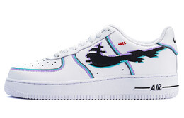 Кроссовки Nike Air Force 1 Skateboard Shoes Women's Low-Top White Black dd8959-100(team74-赛博黑白世界)