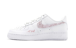 Женские кроссовки для скейтбординга Nike Air Force 1, Chalk White dd8959-100(team140-粉色洛可可) | chalk white