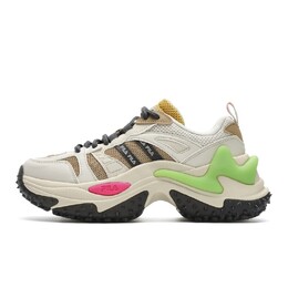 Кроссовки Fila Fishbone Lifestyle Shoes Women's Low-top Foam White/Light Brown Starfish Color, коричневый f12w431107fws | foam white/light brown starfish color