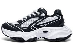 Кроссовки Kappa Chunky Sneakers Women's Low-top Black/white, черный k0e45mc35cj-012 | classic white/black