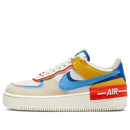 Кроссовки air force 1 shadow 'sail multi' Nike, мультиколор ci0919-115 | sail/university blue/game royal