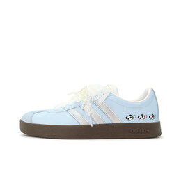 Кроссовки Adidas VL Court 2.0 Skateboarding Shoes Unisex Low-top Blue/silver/white, голубой id6015(team186-昭和熊猫s-box) | light blue