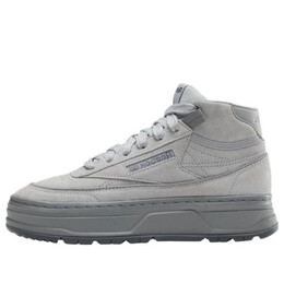 Кроссовки club c geo mid 'pure grey' Reebok, серый 100074482 | pure grey/pure grey/pure grey