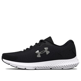 Кроссовки charged rogue 3 'black metallic silver' Under Armour, черный 3024888-001 | black/white