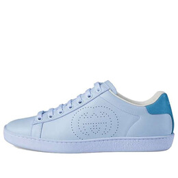 Кроссовки ace 'interlocking g - blue' Gucci, синий 598527-ayo70-4971 | blue