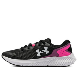 Кроссовки charged rogue 3 'black' Under Armour, черный 3024888-004 | black/white/pink