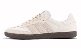 Кроссовки Adidas SAMBA OG Skateboarding Shoes Unisex Low-top Beige, бежевый b75806(team520-男女款迷雾) | beige