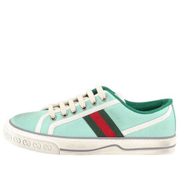 Кроссовки tennis 1977 'mint green' Gucci, зеленый 606110-gzo30-3963 | mint green/blue/red