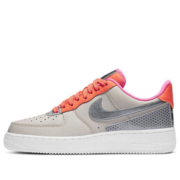 Кроссовки x 3m air force 1 '07 se 'light orewood brown' Nike, серебряный ct1992-101 | metallic silver
