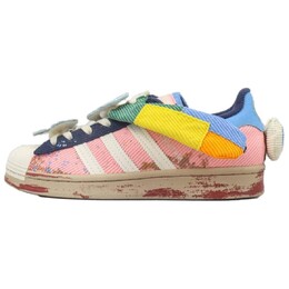 Кроссовки для скейтбординга Melting Sadness X Superstar, унисекс, низкие, розовый/белый Adidas ih7626 | pink/white