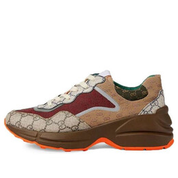 Кроссовки gg rhyton 'beige brick red' Gucci, коричневый 620185-99wg0-6060 | brown