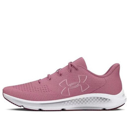 Кроссовки charged pursuit 3 'big logo - pink elixir' Under Armour, розовый 3026523-600 | pink elixir/metallic silver