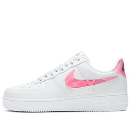 Кроссовки air force 1 '07 se 'love for all - sunset pulse' Nike, белый cv8482-100 | white/sunset pulse/black/clear