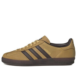 Кроссовки gazelle indoor 'oat dark brown' Adidas, мультиколор ih4771 | oat/dark brown/dark brown