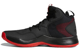 Кроссовки для баскетбола Crazy Team II Vintage Men Mid Top Black/Red Adidas cq0833