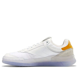Кроссовки club c legacy 'white bright ochre' Reebok, белый gz5531 | white/yellow