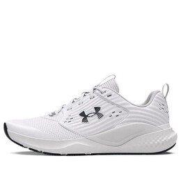 Кроссовки charged commit 4 'white distant grey' Under Armour, белый 3026728-100 | white/distant grey/black