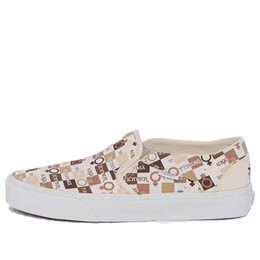 Кроссовки slip-on x asher 'divine' Vans, мультиколор vn000vosbb6 | neutral/marshmallow