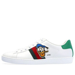 Кроссовки disney x ace Gucci, белый 649401-1xg60-9114 | white/red/green