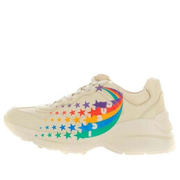 Кроссовки rhyton 'white rainbow' Gucci, белый 660062-2sh00-9522 | white/multi-color