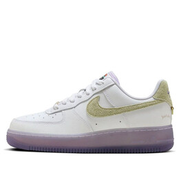 Кроссовки air force 1 '07 lx 'white grape purple' Nike, белый hf5719-139 | white/grape purple/gold