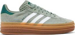 Adidas Кроссовки Wmns Gazelle Bold 'Silver Green Gum', зеленый id6998 | green