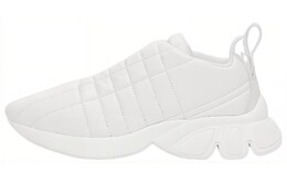 Кроссовки женские Burberry Quilted Leather, белый 80566541